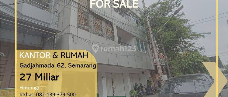 Kantor 3 Lantai Dan Rumah di Gadjahmada Semarang, Area Business 1