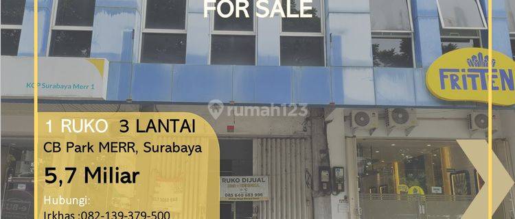 Ruko 3 Lantai di Cb Park Merr Surabaya, Daerah Busines 1