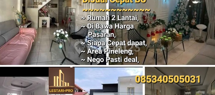 For Sale Below Market Price 2-Story House in Pineleng 1