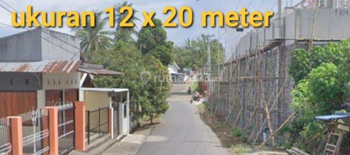 Di Jual Cepat dan Murah Tanah luas 220 meter  Malalayang samping GOR Futsal Badminton 1