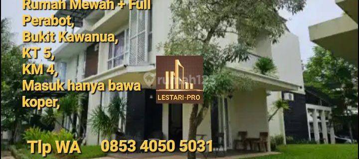 DiSewakan Murah Rumah Mewah Full Perabot Bukit kawanua golf , Ready 1