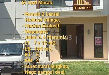 Jual Cepat & Murah Rumah Holland Village, Siapa Cepat Dapat, 1