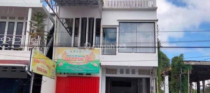 Ruko Tomohon Lokasi Pertokoan Kantor Kuliner, Jalur Ramai 1