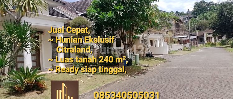 Exclusive Citraland Residence for Sale at a Bargain Price, First Come First Served 1