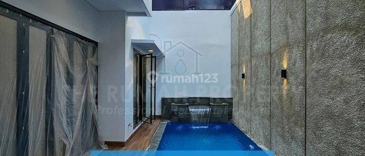 Brand New Rumah Modern Minimalis 2 Lantai Private Pool Dalam Komplek, SHM 1