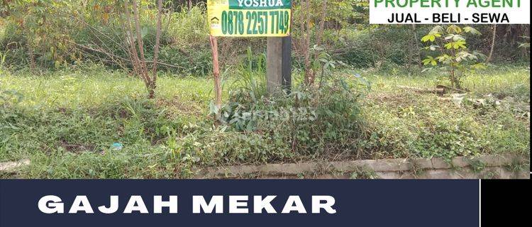 Dijual Kavling Belakang Kutawaringin Tanah Cocok Untuk Perumahan Kecil Atau Cluster Kecil Dekat Dengan Tol Soroja Dekat Dengan Taman Kopo Indah Lokasi Juga Cocok Untuk Gudang Kecil  Tanah di Jalan gajah mekar belakang kutawaringin dekat sate cantilan, Kut 1