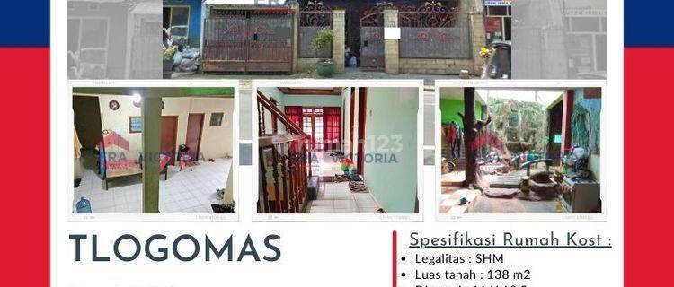 Dijual Rumah Kos 3 Lantai Selangkah Dengan Kawasan Kampus Umm,rs  Umm, Terminal Landungsari Kawasan Ramai Mahasiswa 1