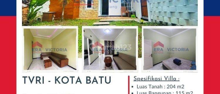 Dijual Rumah Lokasi Strategis Kota Batu Full Furnish Bisa Nego 1