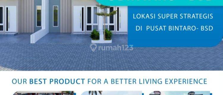 Rumah 2 Lantai Semi Furnished Murah Dan Strategis Di Bsd Bintaro 1