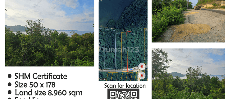 Tanah Seluas 8.960 M2 Shm di Labuan Bajo 1