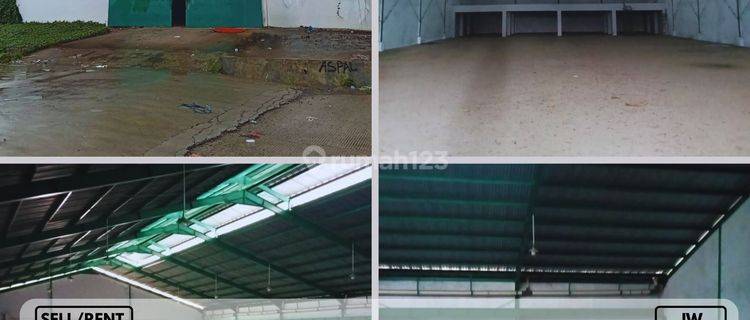 Dijual/Disewakan Gudang 2LT Pergudangan Pattene Siap Huni Nego 1
