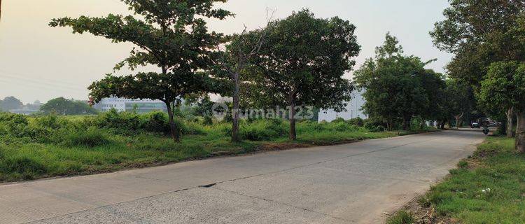 HARGA TERMURAH! LAHAN KOMERSIAL & PERUMAHAN TIGARAKSA, LOKASI PINGGIR JALAN RAYA 1