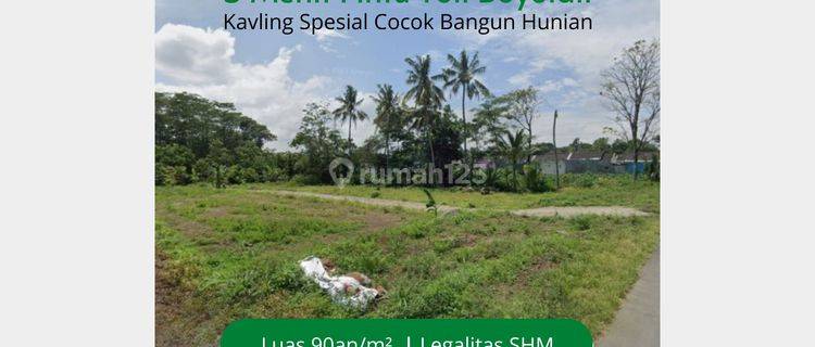 Peluang Terbaik, Beli Tanah 1 Jt-an/m2 di Mojosongo 200 meter Jl Raya Solo - Semarang 1