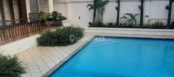 Rumah 2 Lantai Bagus Semi Furnished Shm Di Kemang, Jakarta Selatan 1