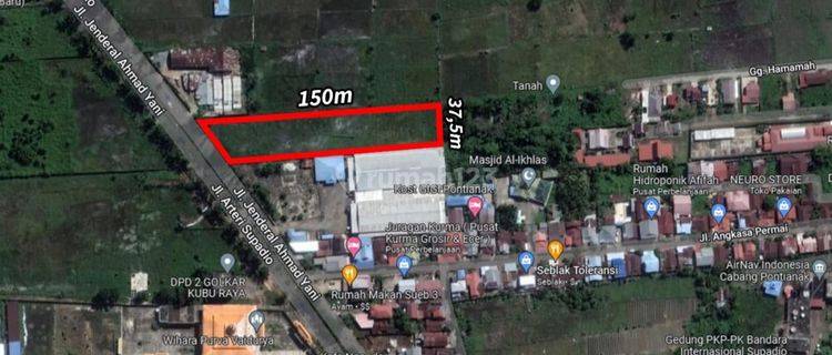 Dijual Kavling Commercial di Jl Ahmad Yani 2 Kubu Raya, Pontianak 1