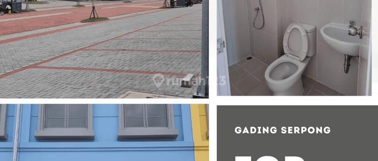 Dijual Ruko Maggiore Grande gading serpong pinggir jalan besar.  1