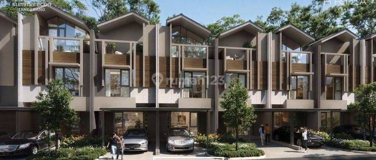 Rumah Baru Premium Attic Di Summarecon Tangerang View Danau 1