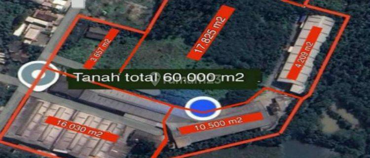 Pabrik Hitung Tanah Lokasi Strategis Akses Kontainer 40 Feet Di Serang Banten 1