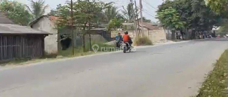 Tanah Murah Lokasi Strategis Pinggir Jalan Cocok Untuk Perumahan Di Tigaraksa Tangerang 1