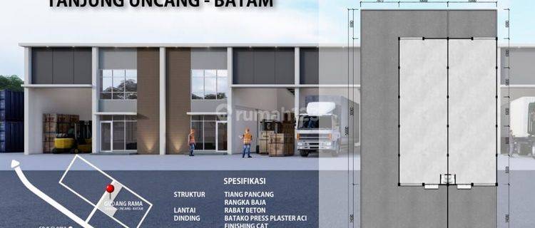 Gudang Rama Tanjung Uncang Hanya 20 Unit 1