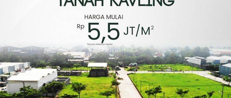 Tanah Kavling di Kawasan Industri Bandung 1