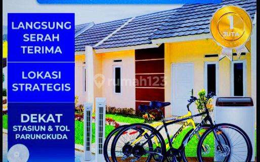 RUMAH SUBSIDI di area STRATEGIS PARUNGKUDA 1