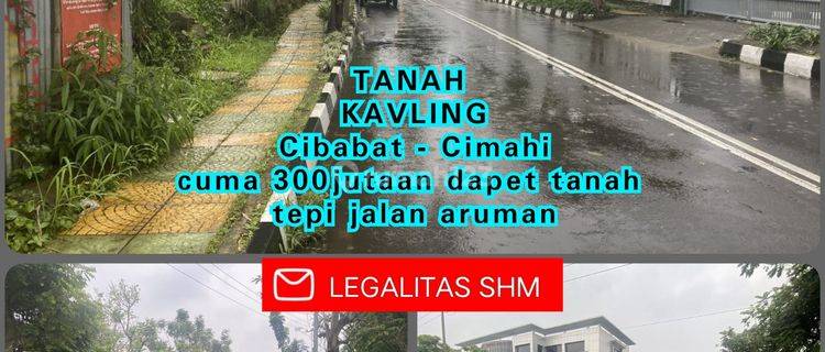 Tanah Kavling SHM 300 Jutaan Areal Cibabat, Cimahi 1