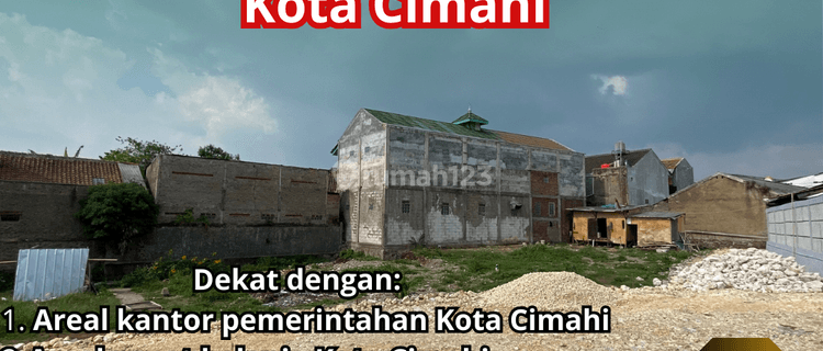 Tanah di Setiamanah Jl. Pojok, Kota Cimahi SHM 1