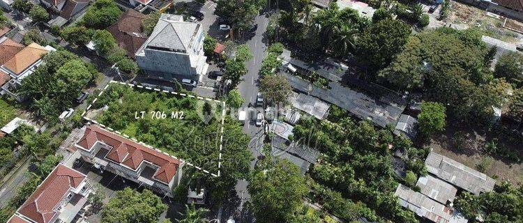 Land 706m² on Jalan Utama Hayam wuruk renon Denpasar 1