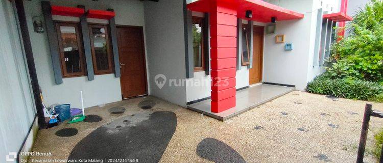 Rumah Minimalis Terawat, Siap Huni Deket Suhat Lowokwaru Malang