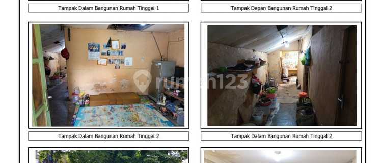 Land for Sale with Bonus House Building and 3 Kiosks on Jl Lamper Tengah Raya 1