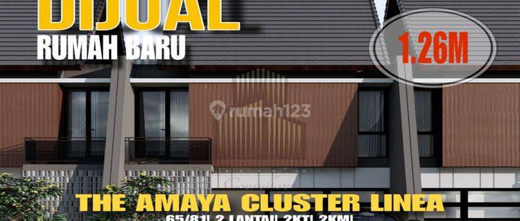  Rumah Baru Di Perumahan Amaya, Ungaran 2 Lantai 1