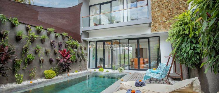 Vila Modern 2 Kamar Tidur Baru Di Tibubeneng Canggu Leasehold 29 1