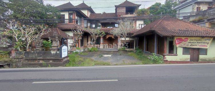 Land for sale on the edge of Jln Utama, Mas Ubud 1