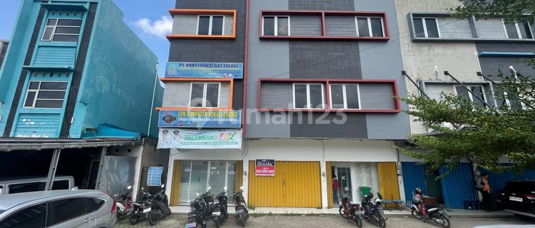 For Sale 3-Story Shop House - Sukabangun I Street Palembang 1