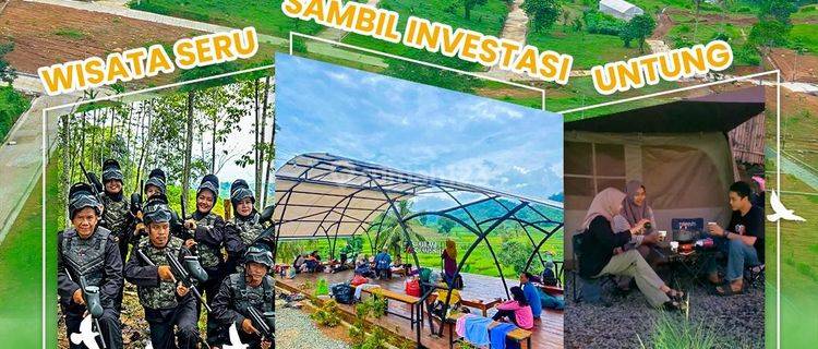 Tanah kavling wisata harga murah di nuansa alam agroeduwisata  1