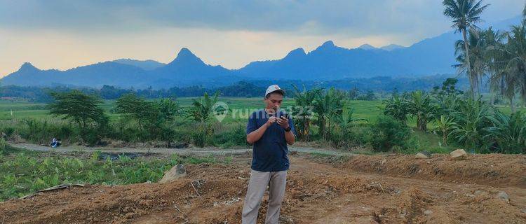 Tanah kavling siap bangun view pegunungan lokasi stategis  1