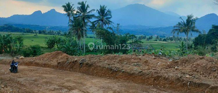 Tanah kavling murah view pegunungan lokasi strategis  1