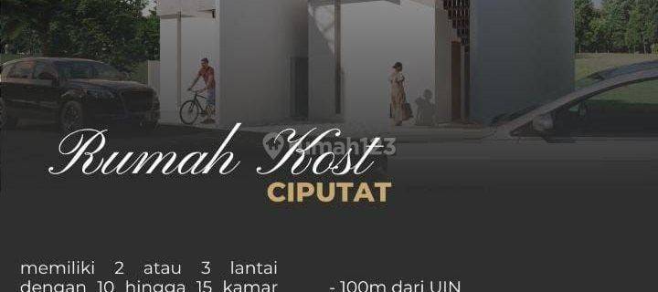 Jual Kosan 10 Kamar, Dekat Kampus Uin, Kost, Cirendeu Ciputat, Kota Tangsel Tangerang Selatan Dijual 1