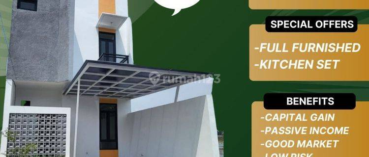 Jual Kosan Cgs 6 Kamar Kost Baru Murah Full Furnished Mewah, Investasi Rukost Bandung Timur Dijual 1