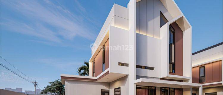 Rumah Riv. Arcamanik antapani, Baru 2 Lantai Mewah Harga Murah New di Kota Bandung Timur Jual Dijual 1