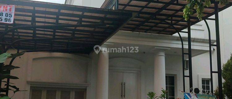 Rumah 2.5 Lt Di De Park Bsd City Cluster De Maja Semi Furnish Ada Private Pool 4+1 Kt 3+1 Km Siap Huni!!  1