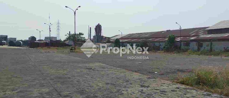 Tanah Lahan Cor Dan Paving Jalan Raya Tanjungsari Tandes Lor 1