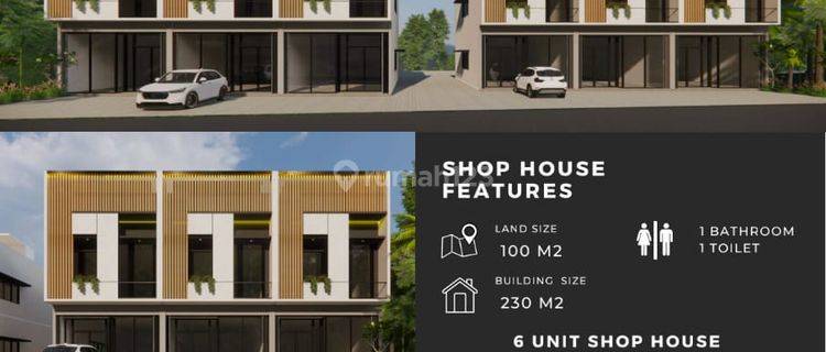 Cheap 4-Storey Shophouse on the Main Tourism Route of Nusa Dua Bali 1