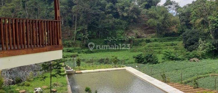 DIJUAL!! Villa dengan Udara Sejuk, Nyaman, dan Asri dengan View Indah dan Tanah Luas di Banjaran Kabupaten Bandung  1