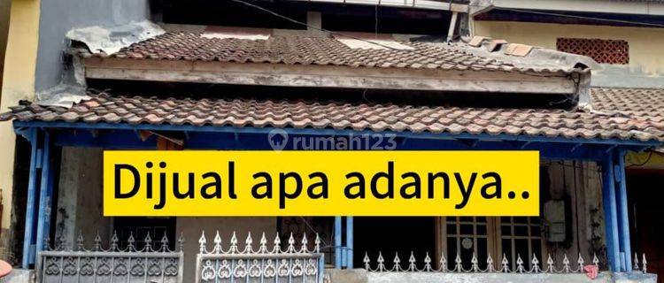 Dijual Cepat Rumah Apa Adanya 2 Lantai Shm Nego 1