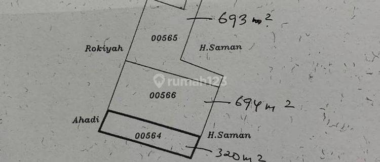 Dijual Tanah Lokasi Strategis di Jl. Anugrah sudah SHM 1