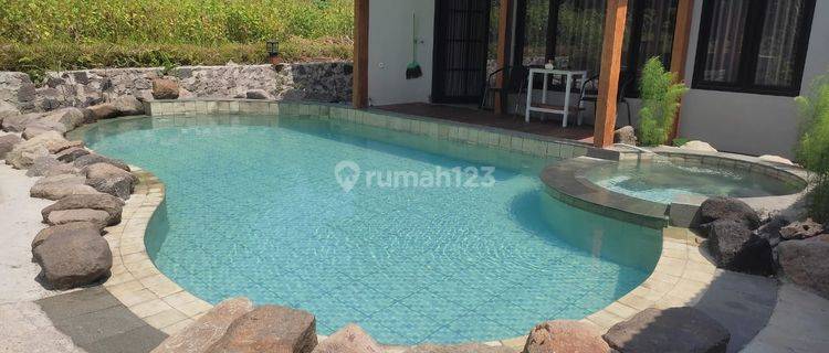 Villa Cantik Private Pool Dekat Wisata Merapi 1