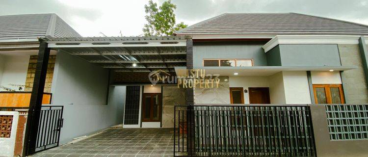 RUMAH MODERN TERMURAH LUAS, DALAM CLUSTER DEKAT PASAR JANGKANG 1