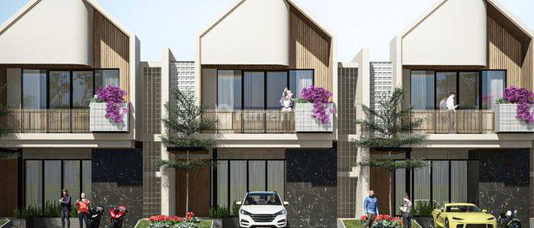 Di Jual Rumah Konsep Modern Minimalis Di Renon 1